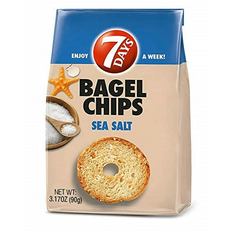 7 Days Bagel Chips Sea Salt 3.17 oz