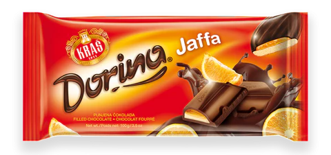 KRAS Dorina Jaffa Filled Milk Chocolate 100g